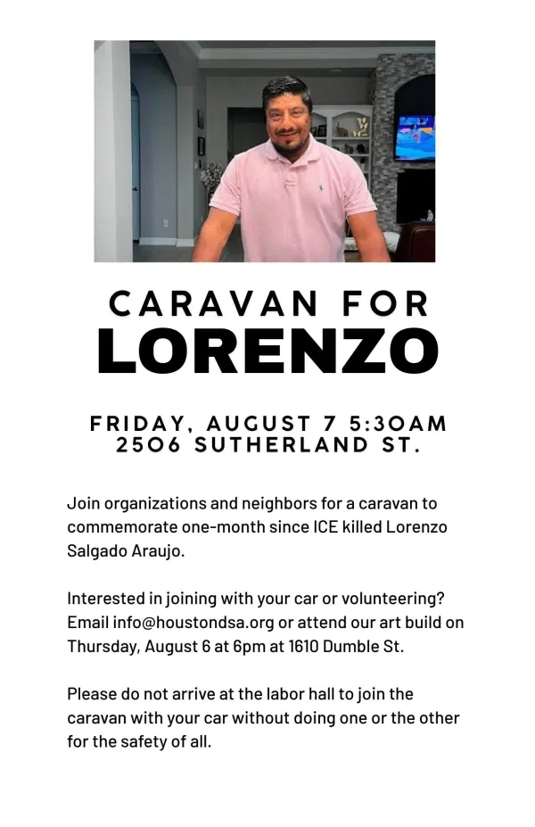 Caravan for Lorenzo