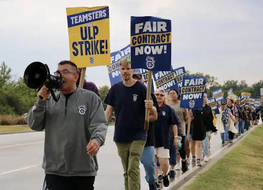 Teamsters Local 767 on strike
